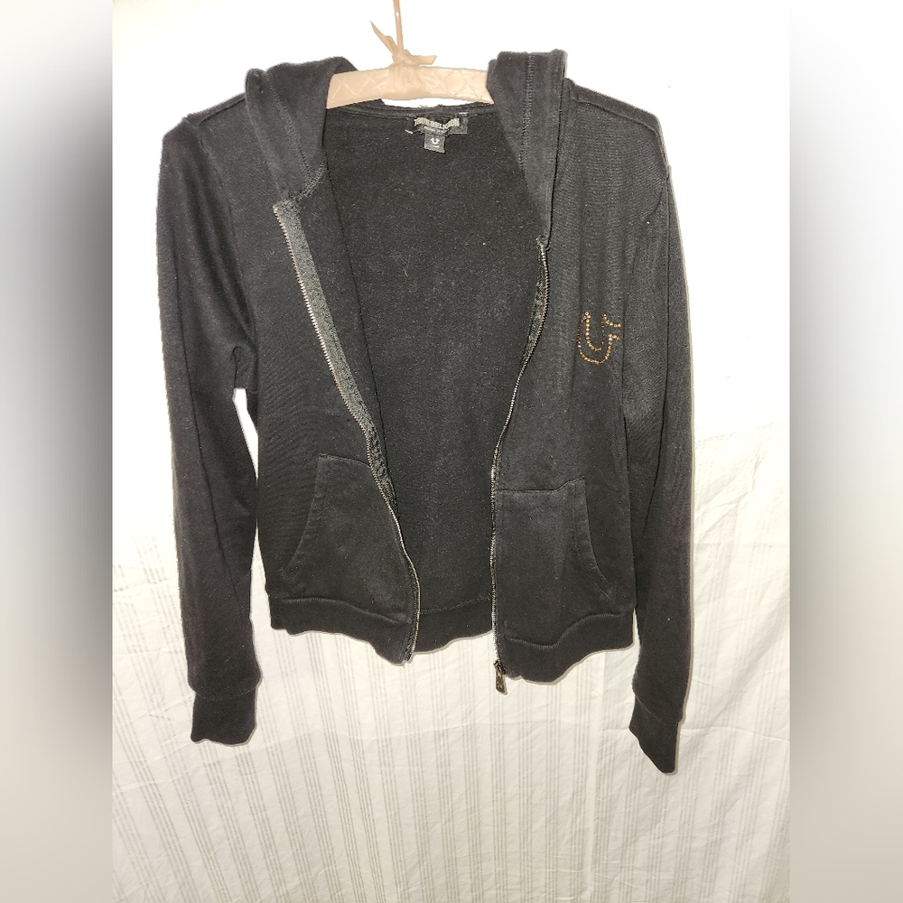 True Religion Zip Up Hoodie